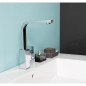 Mitigeur lavabo 1 poignée chromé SKYLINE bec 180m hauteur 280 mm orientable - garnit écoult click-clack