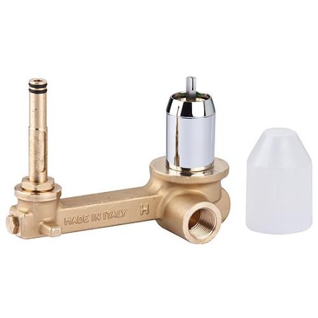 Mitigeur de lavabo 1 poignée UP SKYLINE - entraxe 200mm avec corps de montage - chromé