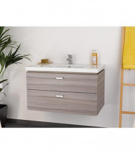 Mitigeur lavabo Top II avec levier ouvert et écoulement saillie 118mm