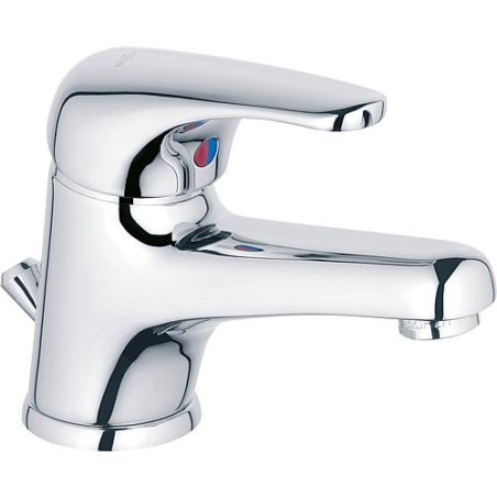 Mitigeur lavabo Top II chromé,avec écoulement saillie 118 mm,