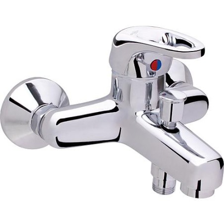 Mitigeur baignoire AP Top II poignée ouverte saillie 167 mm