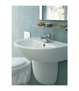Vasque NEO lxHxP 600x189x470 mm en céramique blanc