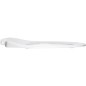 WC-bague de siege ELGA ferme blanc, en duroplast, avec charinieres en inox