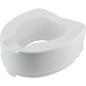 Rehausse WC Elga sans abattant, en PP, blanc hauteur 140mm