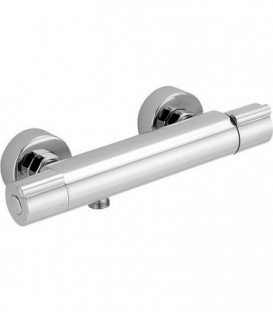 kit de thermostat de douche Ellu composé de : barre de douche 600 douchette et flexible de douche