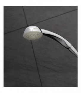 Douchette Tetis Mono 1 jet - chrome d :  71 mm