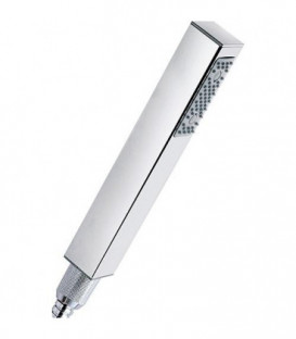 Douchette baton Cubo 1 jet, chromee carée