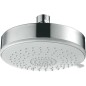 Tete de douche DINAMICA 1 3 jets, diam. 140 mm, plastique ABS chrome