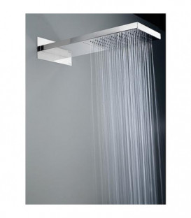Tete de douche EILIS 1 jet, saillie 500 mm inox miroir-poli
