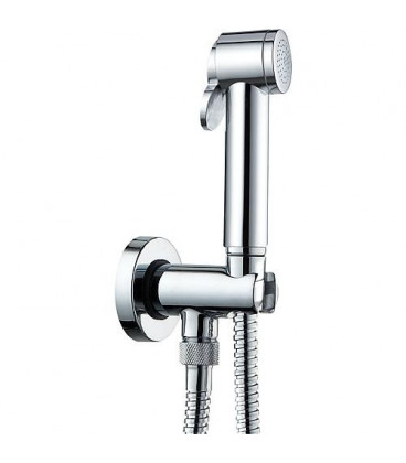 Kit douchette intime Evanna avec douchette, flexible et support de douche