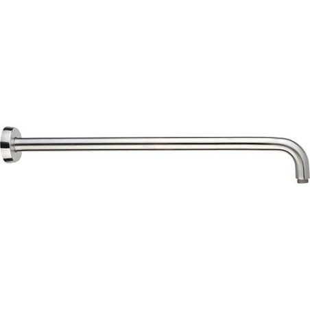 tube raccord mural pour tete de douche L : 400mm inox brossé