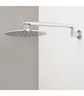 Bras de douche "Rondo" rotation 180°, L: 425 mm laiton chromé