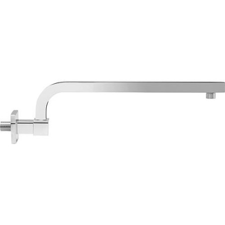 Bras de douche "Quadro" Orientable 180°, L : 425 mm Laiton chromé