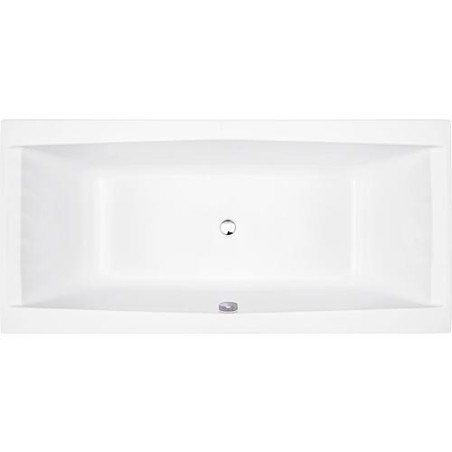 Baignoire Duo Larcis acrylique 372L, lxhxp:1900x500x900mm