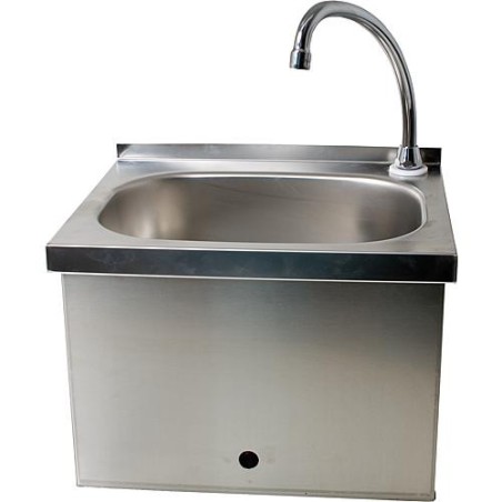 Bassin hydgienique en acier inox detecteur de commande sans mouvement secteur ou piles WM03