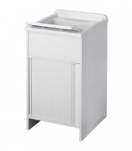 lave main avec meuble avec porte coulissante LxlxH: 450x500x850mm