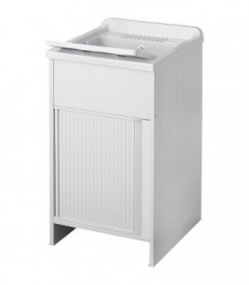 lave main avec meuble avec portes coulissante LxlxH: 500x500x850mm