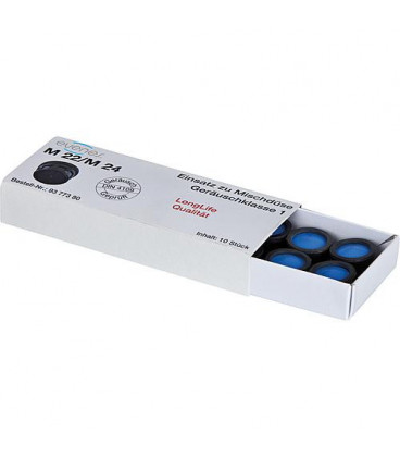 Insert pour aérateur,M22/M24 avec marque de contôle emballage : 10 pcs