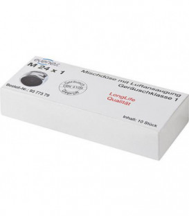Aérateur pour robinetterie chromé avec marque de controle - M24x1Male emballage : 10 pcs