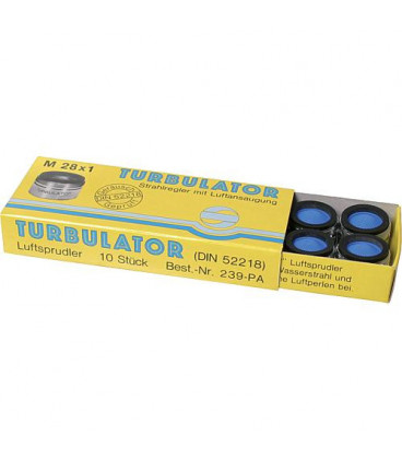 Mousseur avec aspiration d'air M 28 x 1 mâle 10 pcs avec certificat de controle