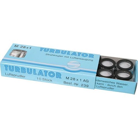 Mousseur avec aspiration d'air M 28 x 1 mâle 10 pcs sans marque de controle