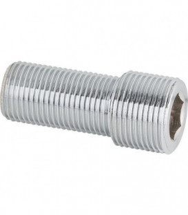 Ecoulement en S, droite DN20(3/4") x DN15(1/2") x 60mm