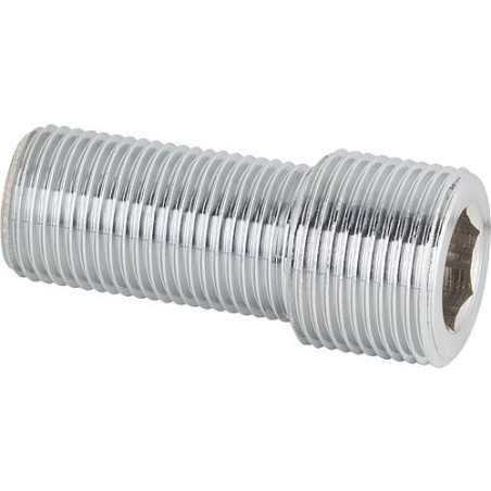 Ecoulement en S, droite DN20(3/4") x DN15(1/2") x 60mm