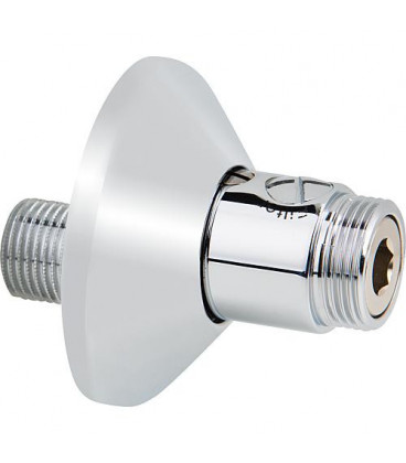 Raccord-S + filtre DN15(1/2")malexDN20(3/4")male emballage : 2 pieces, chrome