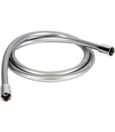 Flexible de douche DN 15-125cm Classic Chromline, lisse 1/2" cone rotatif x 1/2" cone metal.chro