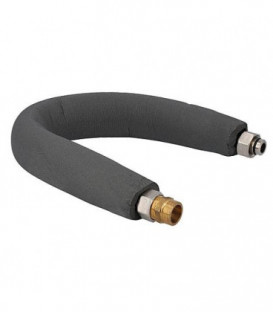Tuyau d'arrivee-baignoire DN15 DN20 3/4" ecrou L : 600mm