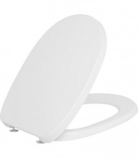 Abattant siege de WC Twist standard en Duroplast blanc