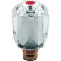Tete Grohe 45956 avec poignée brillant, rouge 1/2", chromé *BG*