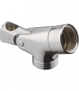 Rotule Hansgrohe, chrome poru barre murale Unica, 2x1/2" male 2xDN15 1/2" male