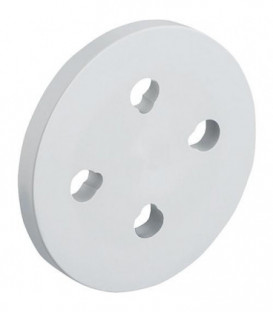 Cale de compensation murale Hansgrohe Showerpipe, chromé 98681000