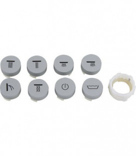 Boutons avec symbole Hansgrohe pour mitigeur thermostatique ShowerSelec 92218000