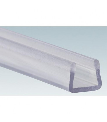 Baguette de finition pour verre 6mm, longueur 2000mm ref.: 070007000