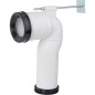Coude d'évacuation VetB pour WC, joint inclus, accessories 870100, Ref. : 87010000