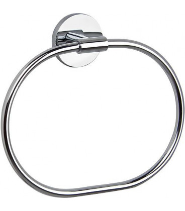 Anneau porte-serviette RUMBA laiton chromé