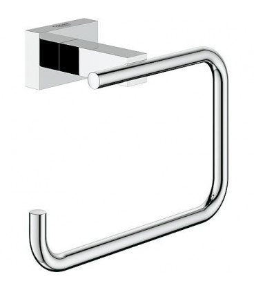 Porte papier WX, Grohe Cube essentiel, chrome sans couvercle