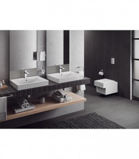 Porte papier WX, Grohe Cube essentiel, chrome sans couvercle