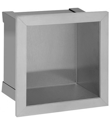 Niche murale pour papier WC de réserve profondeur 100 mm lxh : 180x180 mm