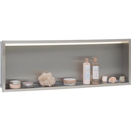 Niche murale avec éclairage LED Prof. 100mm, 105 lumen, 230V, 8.4W lxh: 925x325 mm
