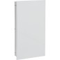 Niche murale, 1 porte blanche verre 2 casiers, profondeur 150 mm lxh : 323x625 mm