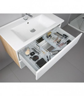 Box de rangement en plexiglas transparent 120x120x50mm