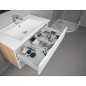 Box de rangement en plexiglas transparent 120x120x50mm