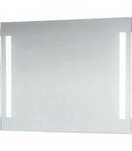 Miroir Earline avec éclairage avec interrupteur, satin 1000x800x30mm, 11,5W