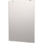 Miroir Lierelva, rectangulaire 5mm d´épaisseur, 700x600mm sans fixations, bords polis