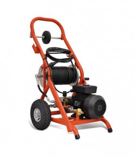 Nettoyant de tuyau haute pression KJ-1590 II avec tuyau de 20m 80 bar, 2 buses incluses