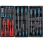 Chariot d'atelier AEROTEC avec equipement d'outils 255 pieces