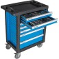 Chariot d'atelier AEROTEC avec equipement d'outils 255 pieces